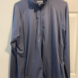 Women’s gray full-zip jacket